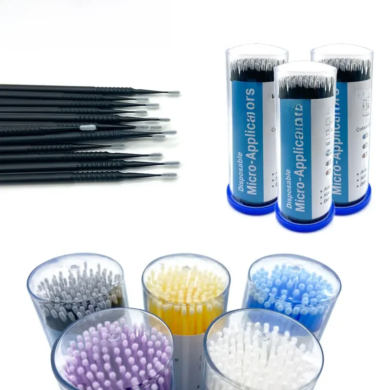 Bâton applicateur jetable pour dentistes, micro-outils de collage orthodontique