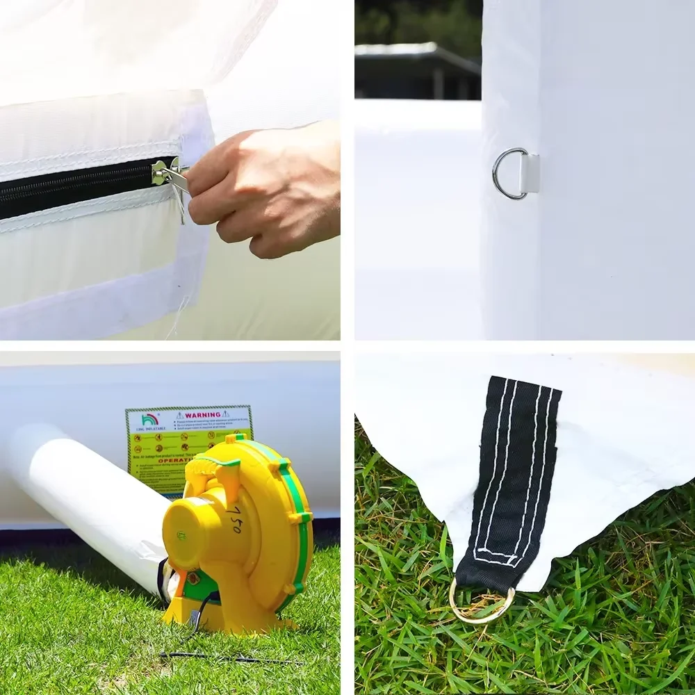 Inflatable Balloon Bubble Tent Dome House for Kids - Indoor/Outdoor Party Camping Transparent Fun Playhouse Sports Entertainment