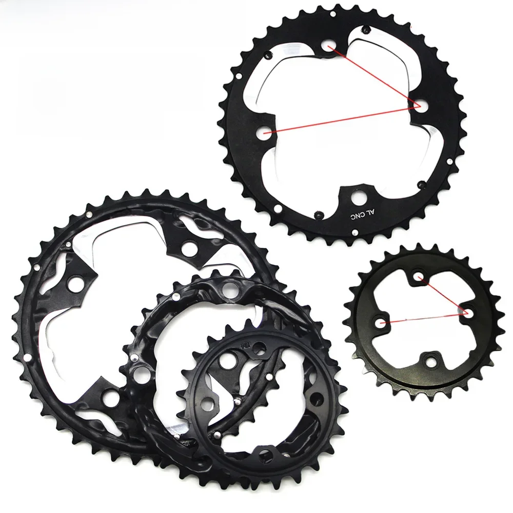 AliExpress MTB Bicycle Chain Ring Chainring for SHIMANO SRAM Universal Crankset 22T/24T/26T/32T/36/38T/42T/44T