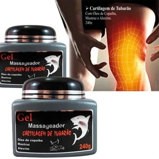 Gel Massageador Cartilagem de Tubarão 240g San Jully