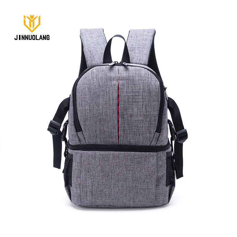 JINNUOLANG Fashion Waterproof Backpack For Camera DRLS's Lens Shoulders Bag Outdoor Photography Back Packs Men And Women Mochila