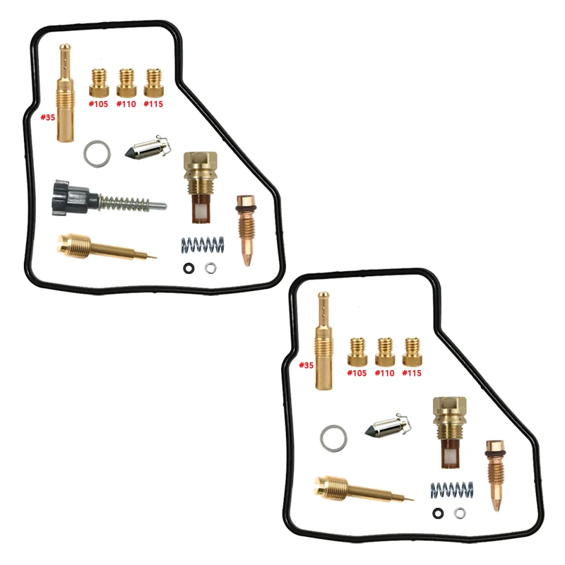 Honda V TWIN VT250F MC08 Carburetor Repair Kit VT250 F Carb Parts