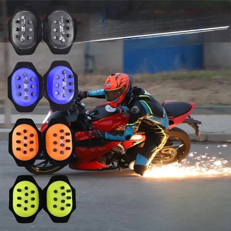 AliExpress NONE Motorcycle Bending Flint Spark Grinding Bag Racing Professional Flint Knee Grinding Bag Cycling Equipment Protective Gear