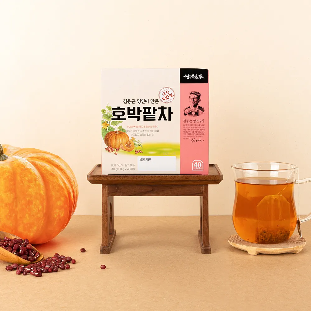 SsanggyMyung tea soup pumpkin red bean tea 40 tea bags X 3 pieces