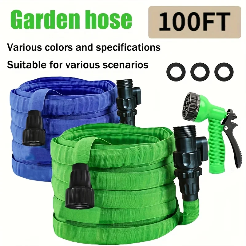 

High-Pressure Car Wash, 7Water Spraying Functions, Water Gun, Home Garden Watering Hose Garden Hose Watering Tools for Lawn, Car