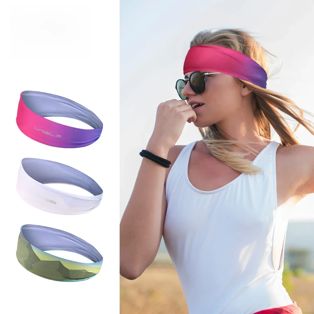 AliExpress NONE WRELS Sports Headband Running Fitness Sweatband Elastic Sport Hairbands Yogo  Workout Hair Accessories Cycling Jog Head Band