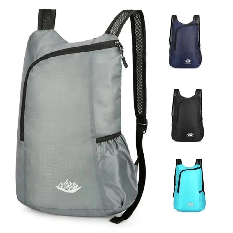 AliExpress Vanaheimr 2025 New Outdoor Folding Bag Cycling Sports Backpack Lightweight Large Capacity Waterproof Camping Hiking Day Bag