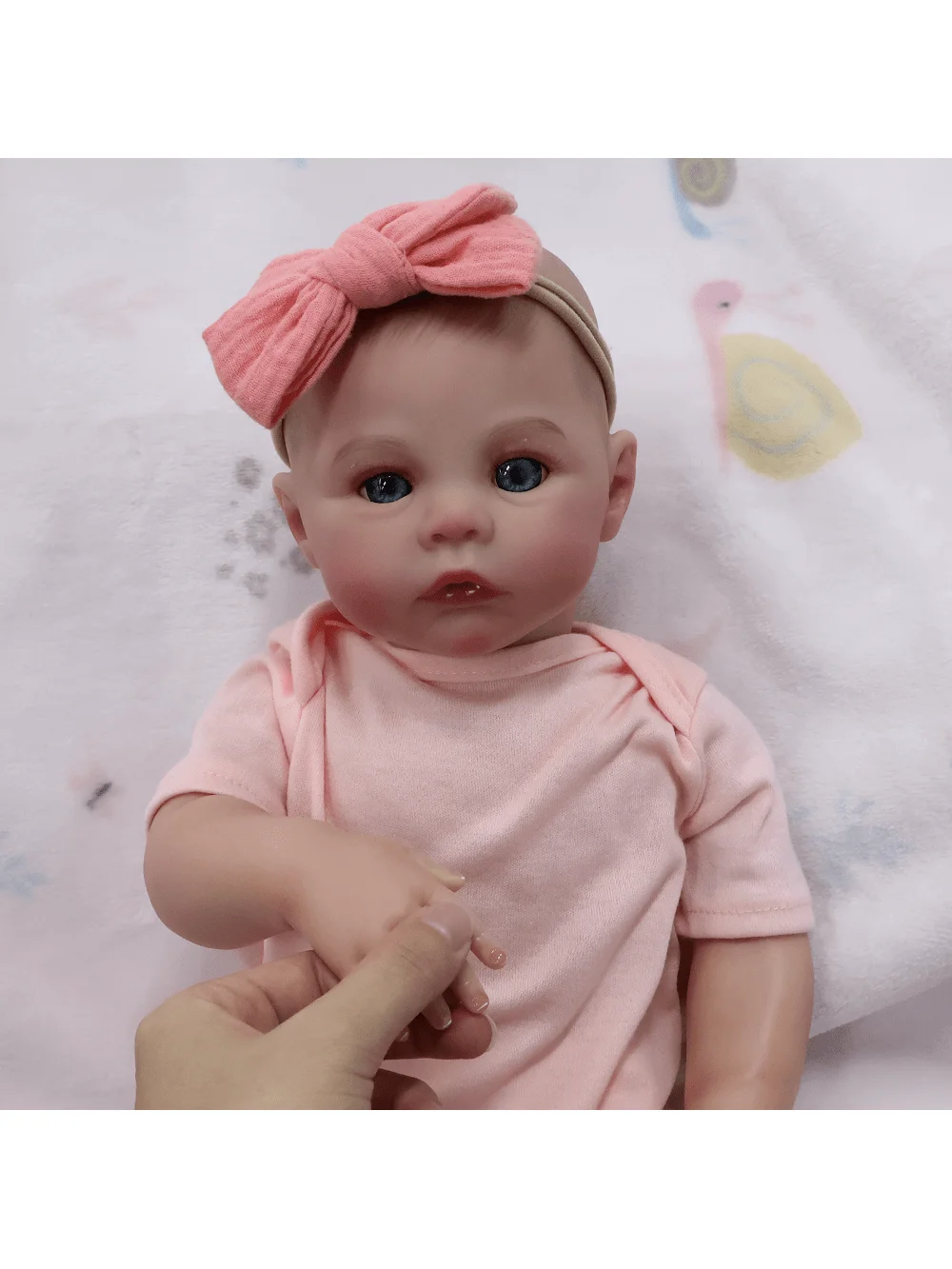 Realistyczne lalki Reborn - 45 cm, urocza, miękka lalka z winylu (TYLKO LALKI/BEZ AKCESORIÓW)