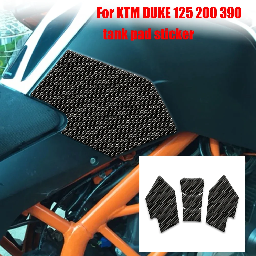 

Противоскользящие наклейки на бак для KTM DUKE 125 200 390 Duke125 Duje200 Duke390 2013-2016