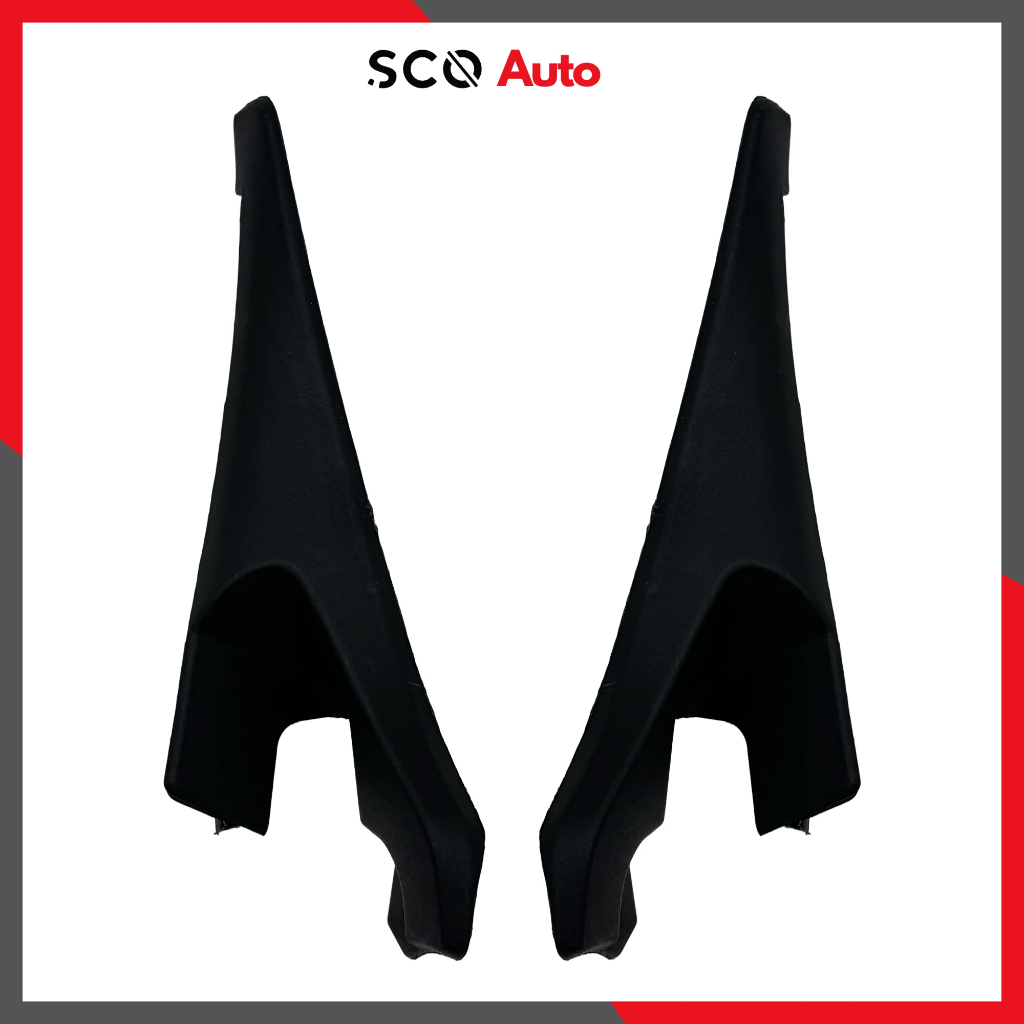 For Dacia Dokker for Lodgy Windshield Corner Plastic Panel Cowl 668224513R 2Pcs