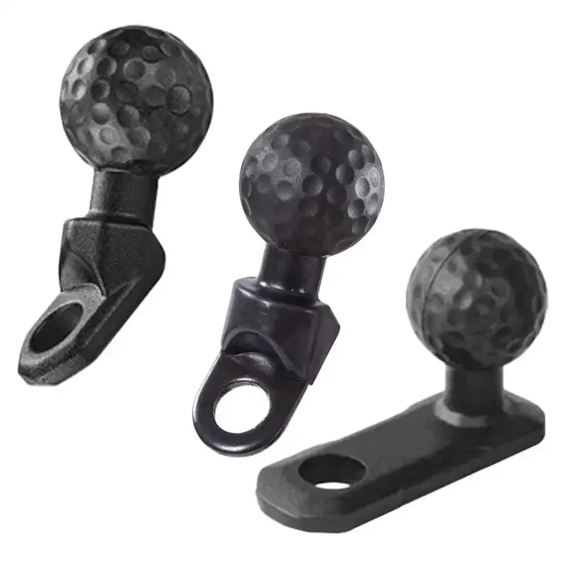 AliExpress NONE Angled Head Adapter Ball Base Angled Shock Absorbing Sturdy Alloy Ball Base Motorcycle Phone Holder Cycling Accessories for Bike