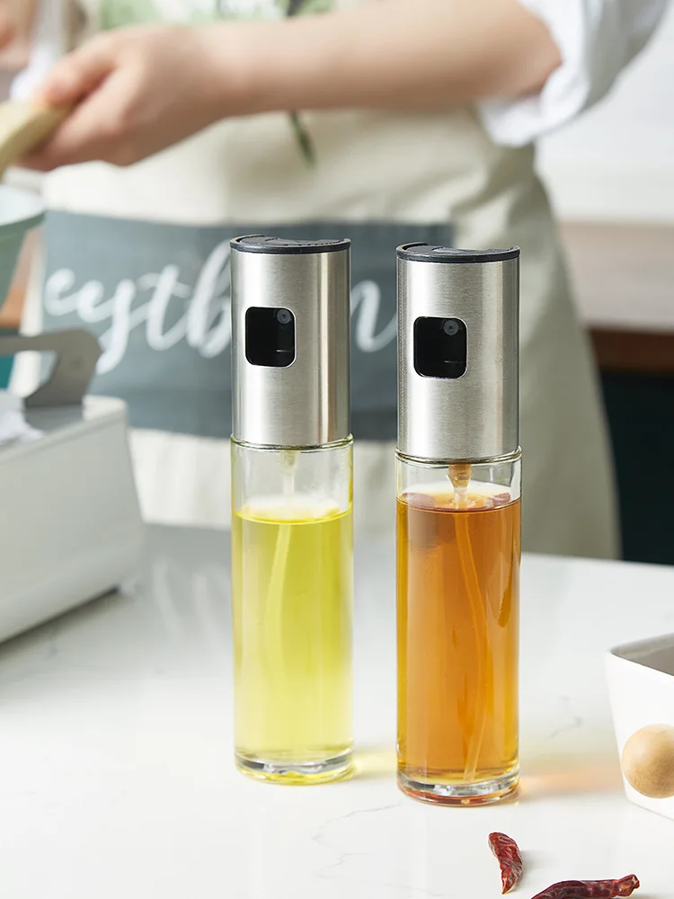 Olive Oil and Vinegar Spray Glass Spray Ideal For Your Kitchen Organized-IMMEDIATE SHIP TO ALL BRAZIL