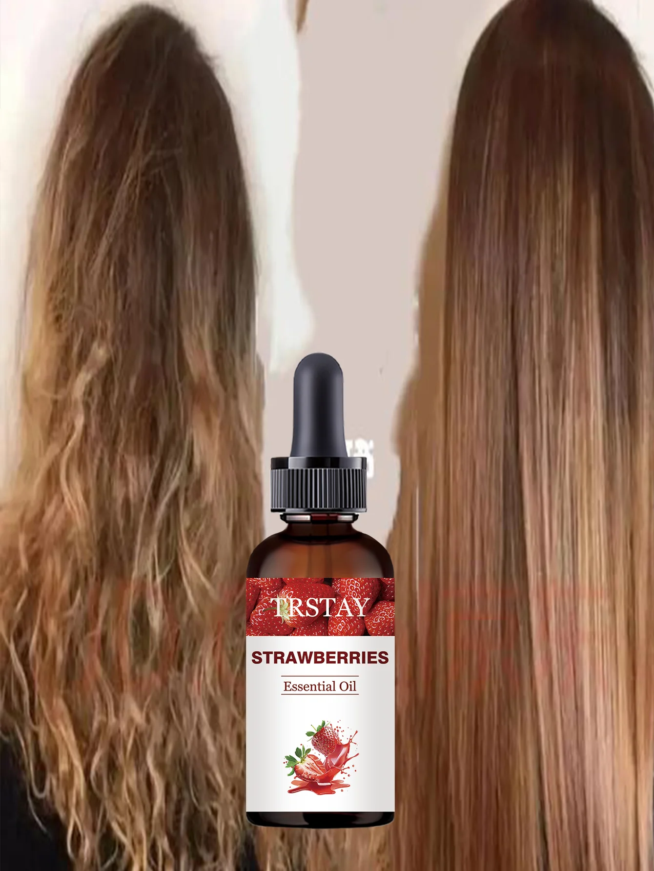 Moisturizing Rose Essential Oil with Natural Rose Extracts for Silky Shiny Hair Deep Hydration Nourishment Improves Dull Hair Co - Image 4