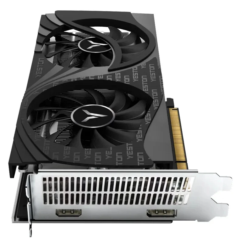 GEBRUIKT Yeston GeForce RTX 3060 RTX 3060 TI 12G Gaming Grafische Kaart 8 GB GDDR6 192-bit HDMI DP PCI-E 4.0 8Pin Desktop Nieuwe Video Auto