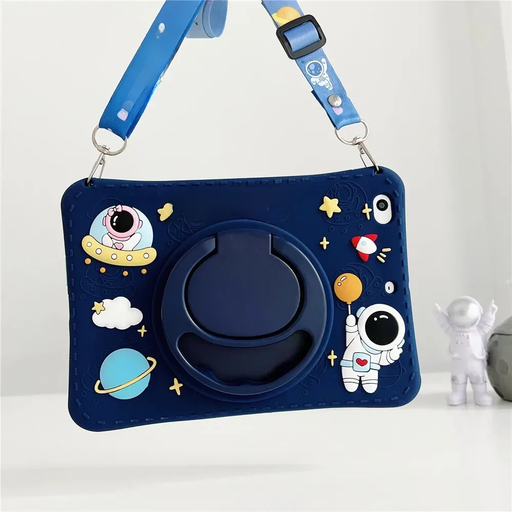 Etui z obrotową podstawką 360° do tabletów Samsung Galaxy Tab A8 10.5, A9+Plus, A11 8.7, Tab A 10.1, A7 10.4, S6 Lite, S7, S9 FE + Capa — zdjęcie produktu 7