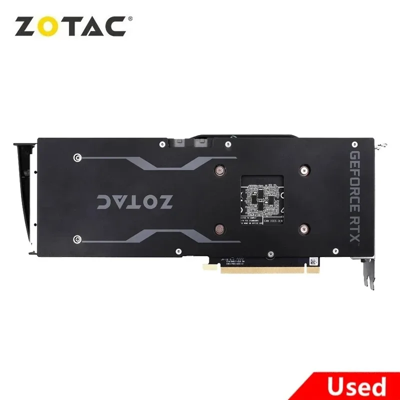 2024 Elhasznált ZOTAC geforce RTX 3070 8GD6 videó kártyák RTX 3070 8GB GDDR6 256bit GPU Vonalas rty