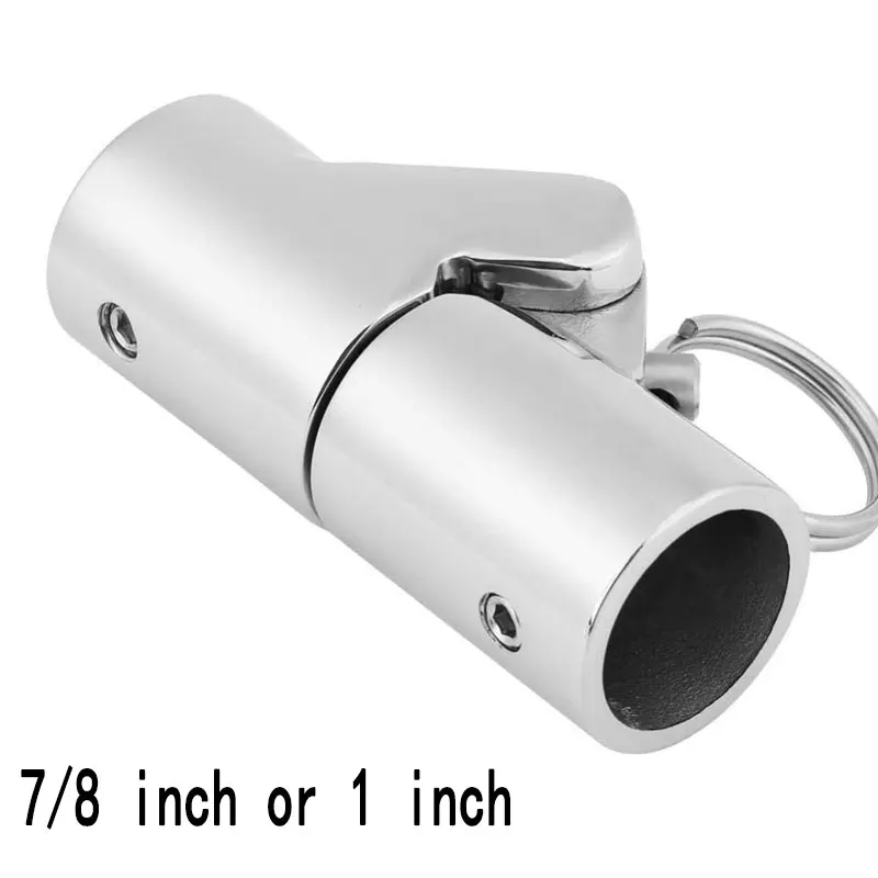 

Stainless Steel 316 Marine Grade Boat Handrail Fitting -Boat Pipe Connector,Folding Swivel Coupling Tube Joint Connector