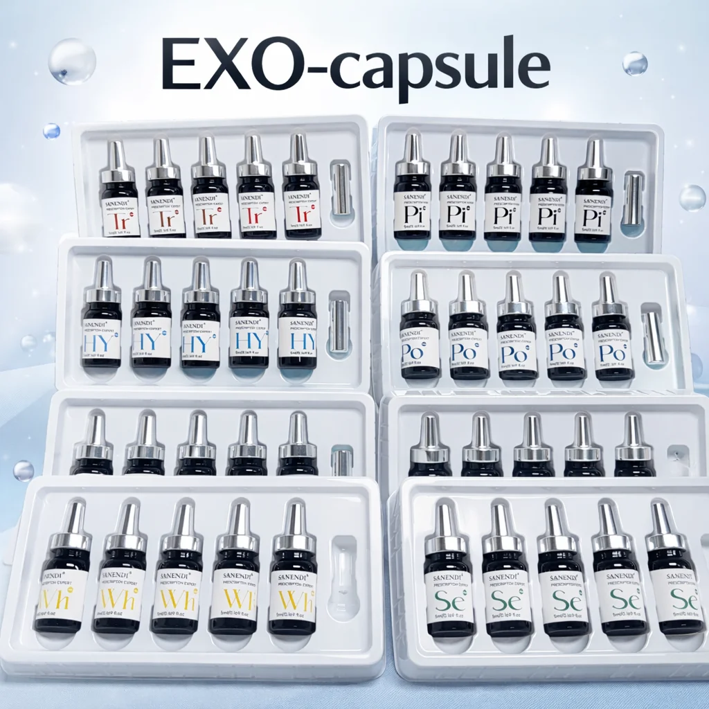 Exo Capsule Korean Skin Care Anti-Wrinkle Serum Hydrating Smoothing liquid Solution Facial Lifting Essence glow recipe Face Care