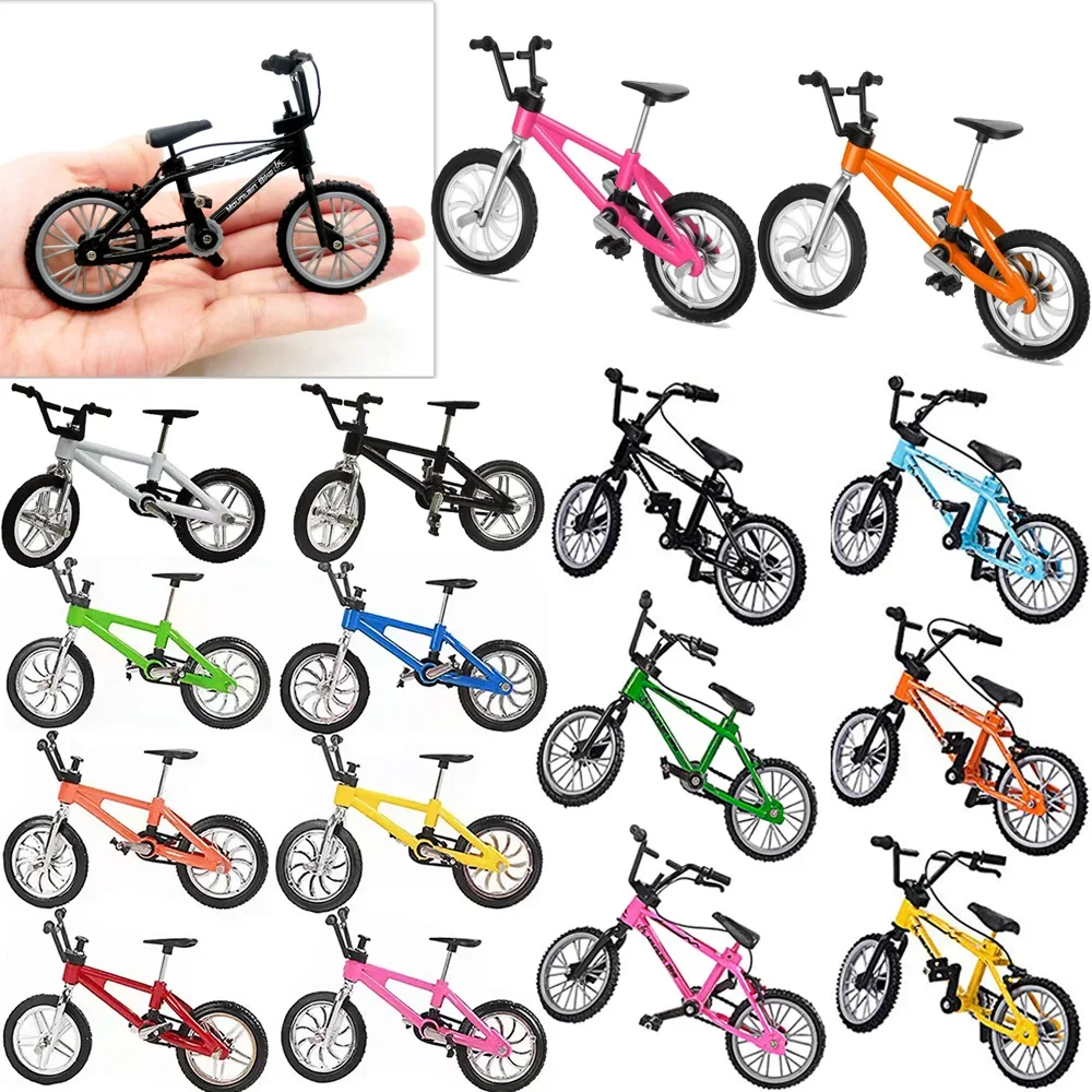 AliExpress Mini Bike Model Dollhouse Ornament Doll Accessories Miniature items Bicycle For 1/6BJD Doll House