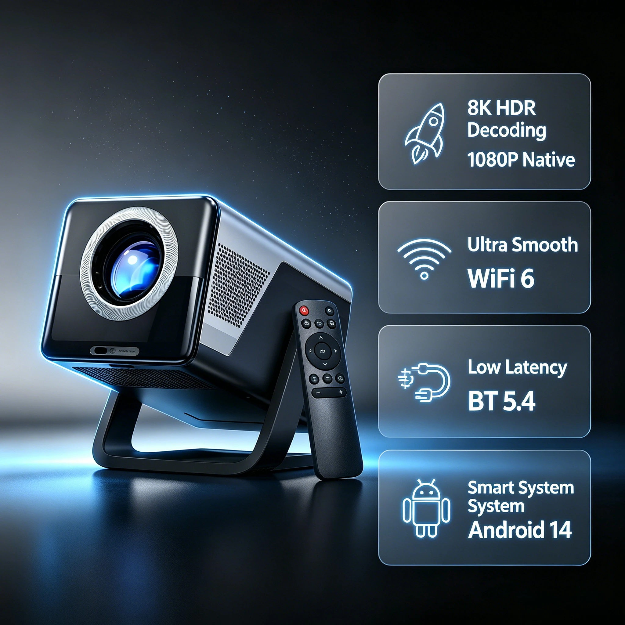 X7 Smart Projector 1080P Nativ - Home Cinema Hdmi review and price