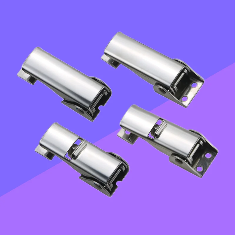 Kasaları ve Çantaları Güvenli Bir Şekilde Bağlamak için 304 Paslanmaz Çelik Ayarlanabilir Mandal Kilidi Gizli Anti Gevşek Kilitleme Bağlantı Elemanı