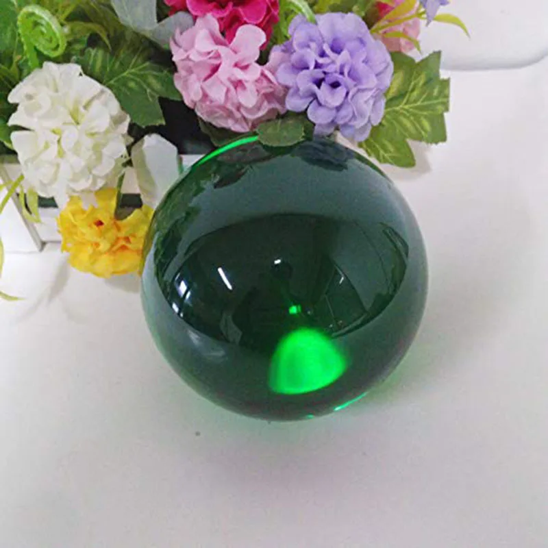Acrylic Contact Juggling Ball, Color Transparent Solid Crystal Ball 76mm - 3 inch (green, 76mm/3 inch) - Image 6