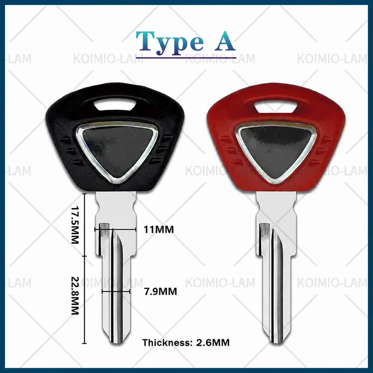 Fit for Triumph Street Triple 600 675 1050 T955 Tiger 800 T100 T900 T800 T 100 120 900 Uncut Blade Blank Key