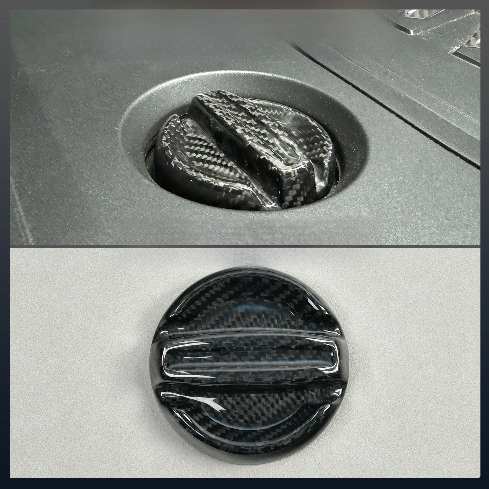 Carbon Fiber Motoröl füller Kühlmittel Wasser Kühler Flasche Ausgleichsbehälter kappe Für BMW F32 F10 F15 G11 G20 G30 G22 G42 G29 G82