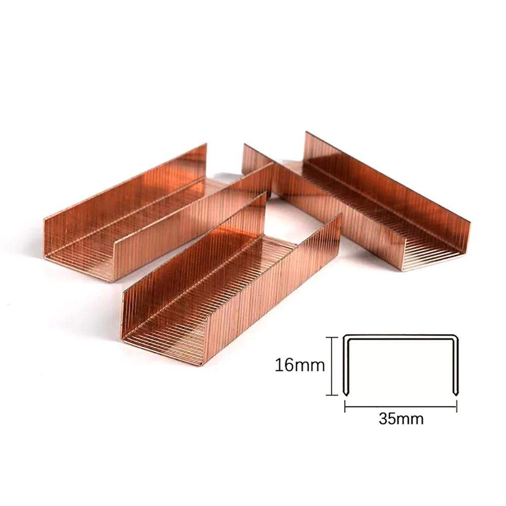 3516 Carton Closing Staples Galvanized Nails for For Binding Thick Cartons Sealing Staples Carton Binding Nails Stapler Nails