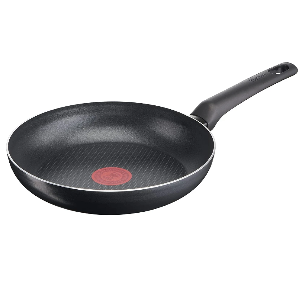 

Tefal B55604 Titanium 1X SimpleCook Frying Pan 24 cm Diffusion Bottom Pan Baking Heat Indicator Yemek