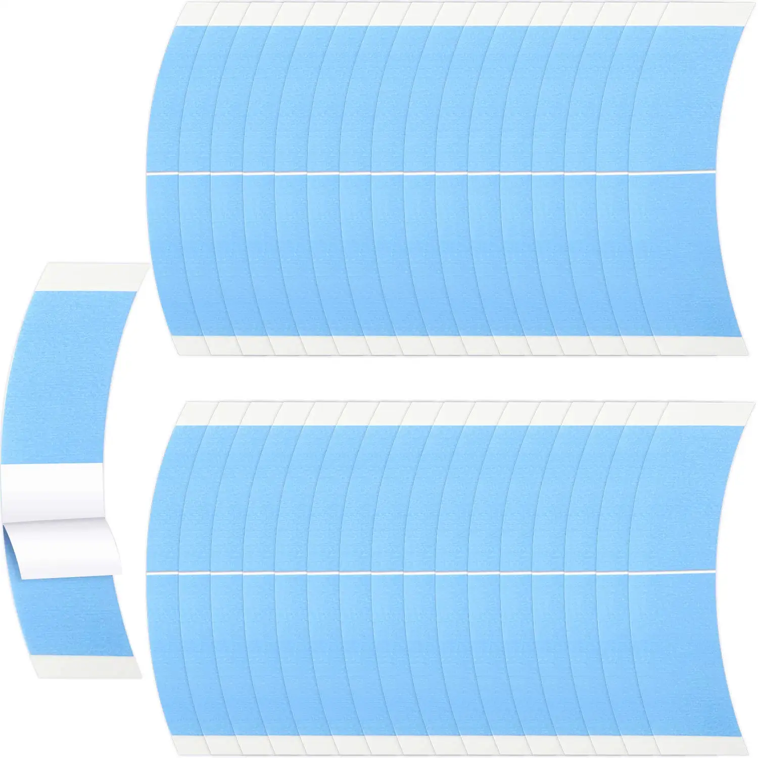 150PCS Adhesive Lace Front Wig Tape, Double Sided Ultra Hold Waterproof Lace Wigs with C-Shaped