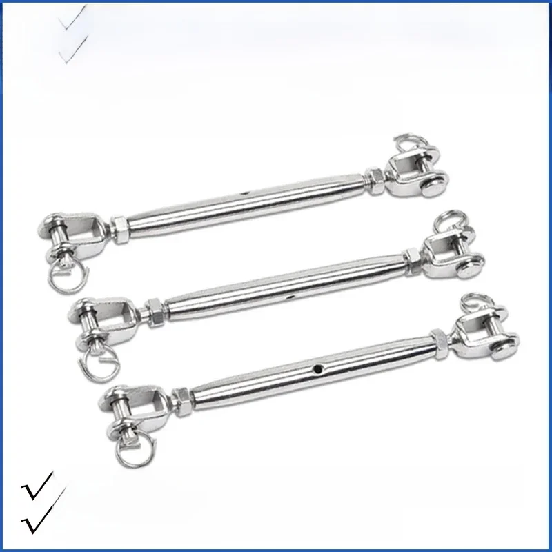 Vis de panier de fleur de tendeur de mâchoire/mâchoire de corps fermé M5 M6 M8 M10 M12 M16 pour tendre la corde de câble Durable en acier inoxydable 304