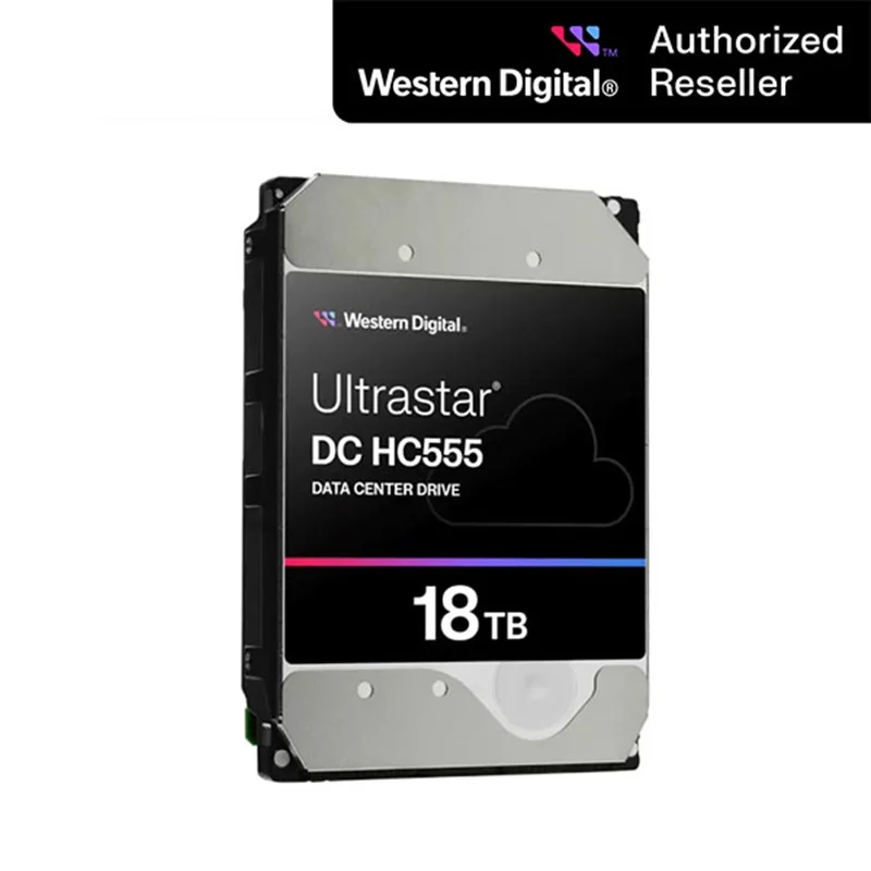 WD ULTRASTAR HC555 18TB 7200RPM SATA3 HDD