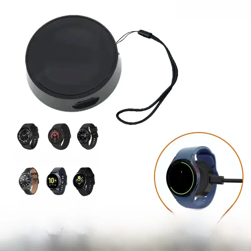 Brelok do kluczy Przenośny kabel ładujący typu C do Samsung Galaxy Watch 6 5 Classic Pro 4 3 Active 2 Stacja dokująca do szybkiego ładowania — zdjęcie 2