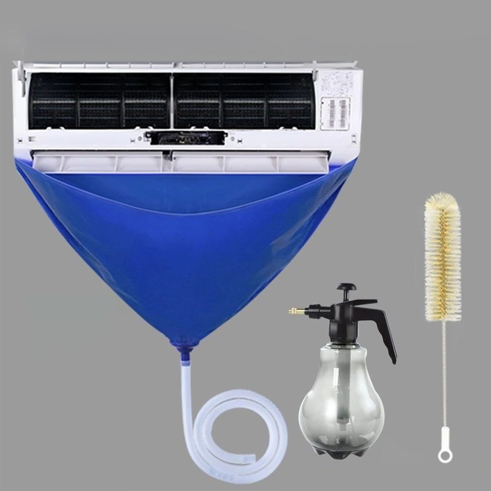 

Инструмент для очистки кондиционера, бытовая крышка для воды, мешок для воды, подвесная машина, защита внутренней машины, набор артефактов