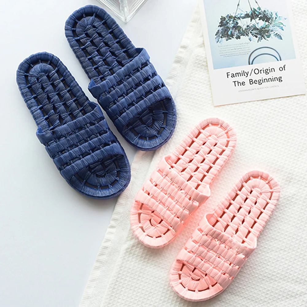 소프트 욕실화 Non-slip bathroom shoes 물빠짐 발등낮은 화장실 욕실 슬리퍼 실내화 미끄럼방지 신발 욕실슬리퍼