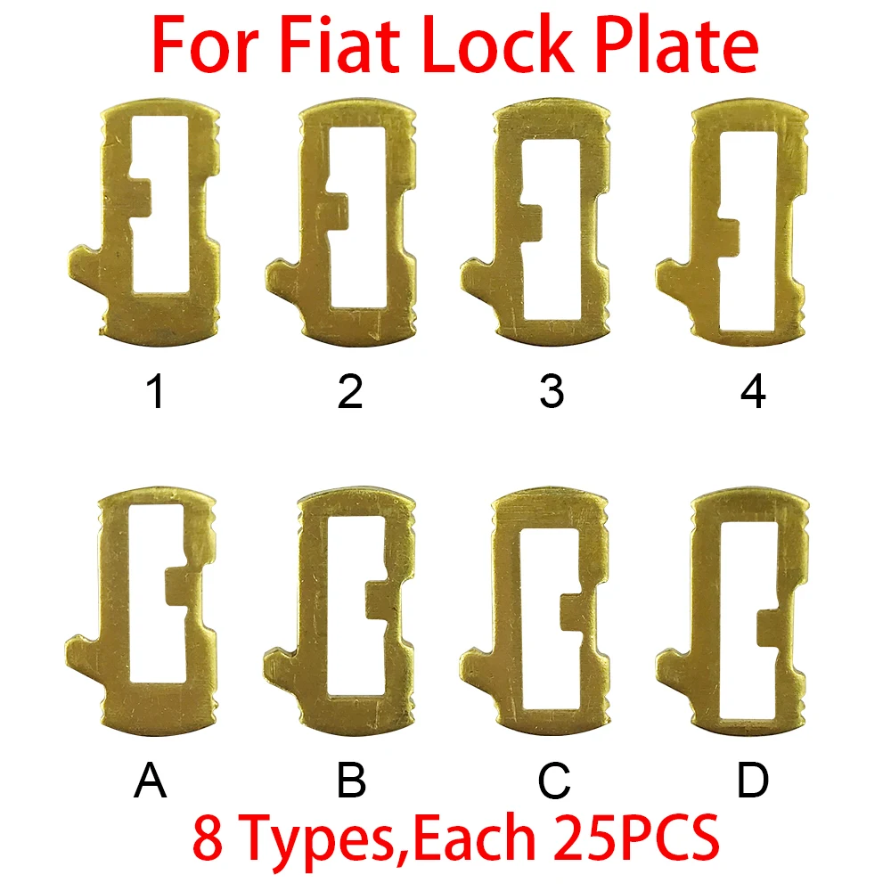 Car Lock Plate SIP22 With Spring lock wafer For FIAT Lock Reed Accessories Kits