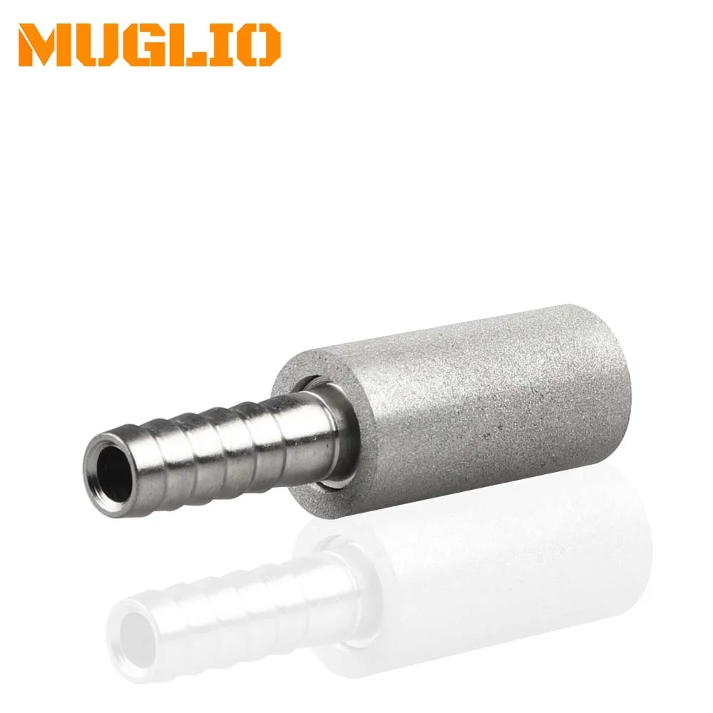

2μm Diffusion Stone, Stainless Steel Aeration Stone, 1/4 Inch Barb with Millions of Pores, for Brewing Accessories