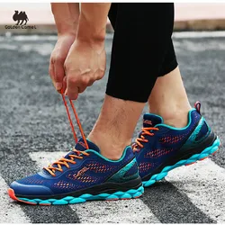 GOLDEN CAMEL Men's Sneakers Mesh Breathable Sports Running Shoes for Men Walking Training Shock-absorb Lightweight Jogging Shoes