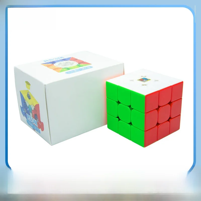 [JudyCube] Moyu RS3M 2020 3x3x3 Magnetic Magic Cube - Profesjonalna zabawka logiczna Maglev 2021 Aktualizowana wersja Cubo Magico RS3M UV — zdjęcie 2