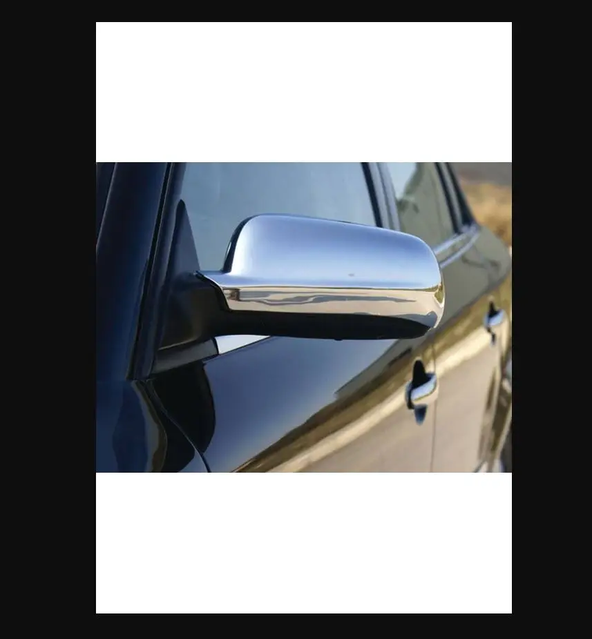 

For Seat Ibiza Chrome Mirror Cover 2 Pieces 1999 To 2002 Stainless Steel -Chromium Styling Modify Hood Body Kit Bumper Spoiler