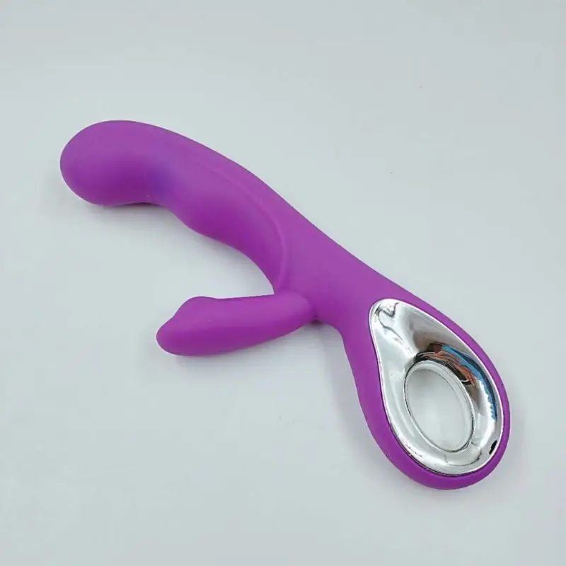 ESTIMULADOR DE VIBRADOR DE PONTO G E CLITÓRIS EM SILICONE COM 10 MODOS DE VIBRAÇÃO, RECARREGÁVEL - TOPO TOYS INSPUR II | DESPONÍVEL