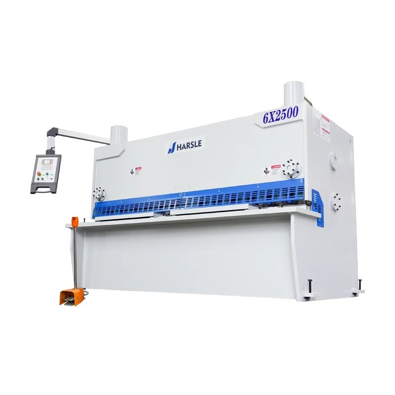 Mesin cukur Guillotine CNC QC11K-6X2500 lanjutan dengan sistem P40