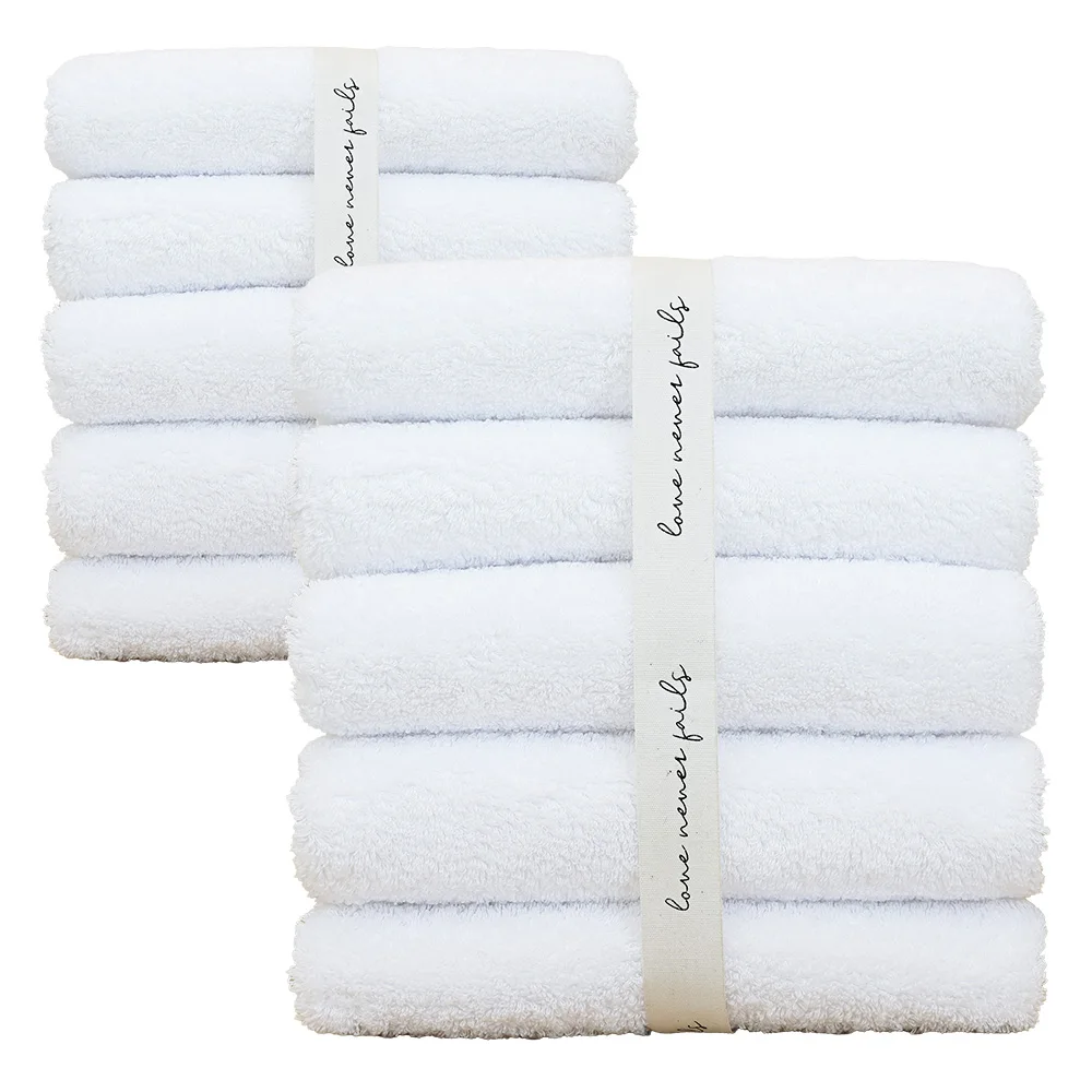 10 Lux Live High End Hotel Towels 200g 40 Suco Masa