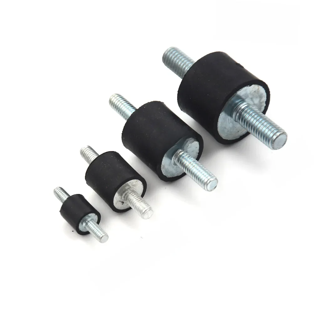 Supports en caoutchouc anti-vibration pour canette de bateau et de voiture, amortisseur de choc, silentblock, outils masculins figurés, M5, M6, M8, 4 pièces par lot