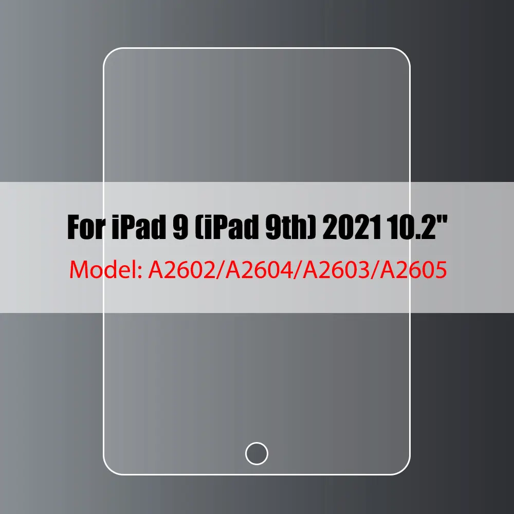 Gehard glazen schermbeschermer voor iPad 10.2 9.7 10. 5 10.9 Pro 11 Nieuw iPad 10 9 8 7 6 5 Air 4 3 2 Mini 2020 2021 2022 - afbeelding 1