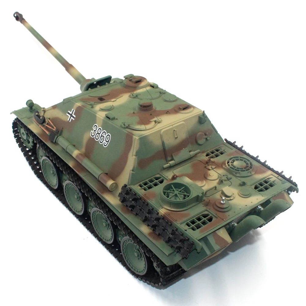 HengLong Jagdpanther rcタンク、ドイツ製チーター、大型アンチタンク、ファイター車、2.4ghz、リモートコントロールおもちゃ、趣味ギフト、1:16