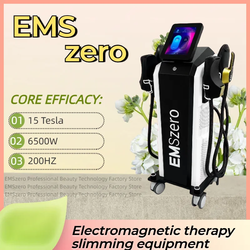 

Emszero Machines 6500w 15 Tesla Professional Portable NEO Body Slimming Nova Rf Mini Muscle EMS Electromagnetic Stimulate