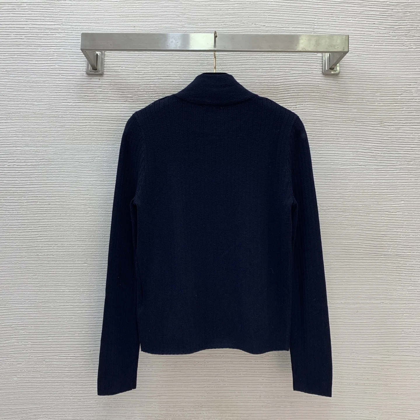 

Осень и зима, новый вязаный кардиган с цветными блоками, облегающий и утягивающий вязаный топ с длинными рукавами в вертикальную полоску 25