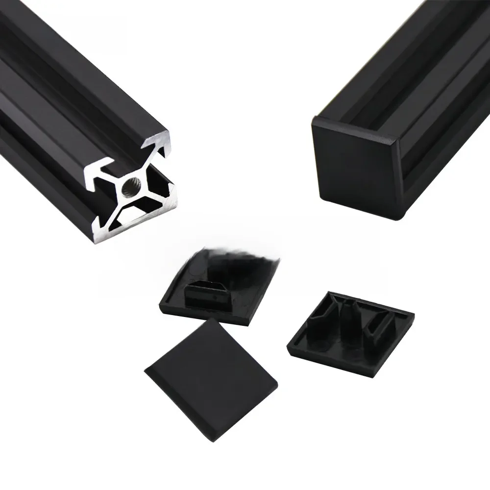 10/20/50 sztuk części drukarki 3D profil aluminiowy zaślepka 2020 plastikowa zaślepka pokrywa płyta do wytłaczania profilu aluminiowego — zdjęcie produktu 6